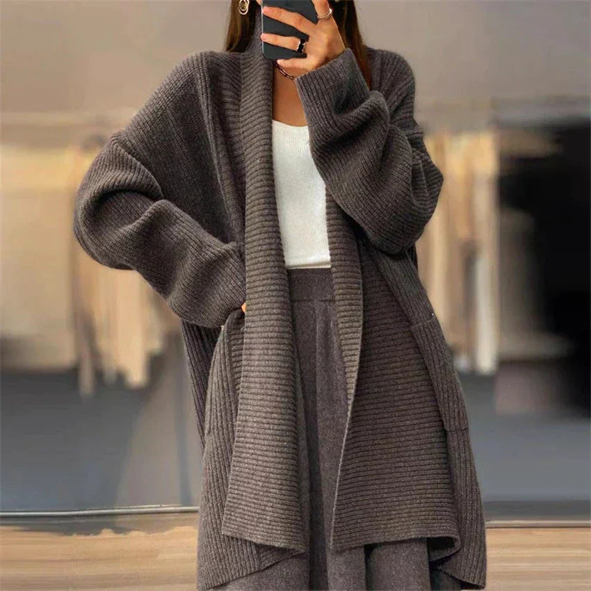 Euphemia | Long Knit Cardigan