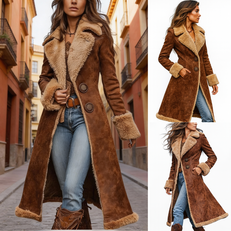 Claire™ | Dlouhý elegantní zimní kabát