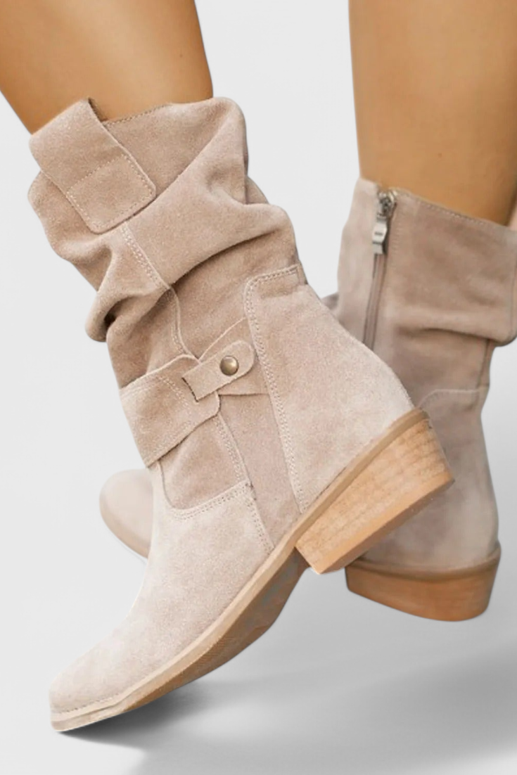Kotníkové kozačky Aira Classic Suede