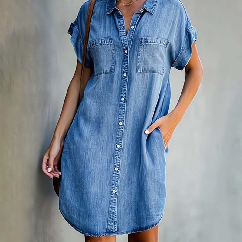 Beau Button-Down Shirt Dress