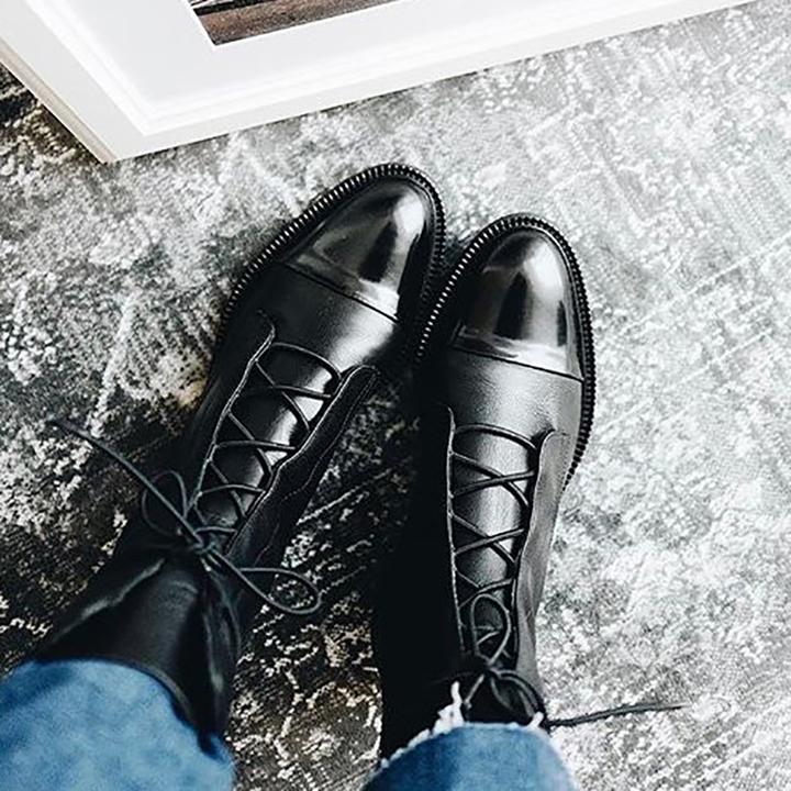 Claire® | Stylish comfortable leather boots