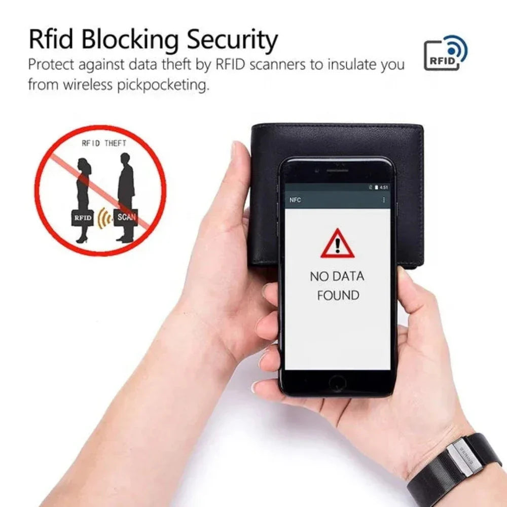 Tenká RFID peněženka Atlas