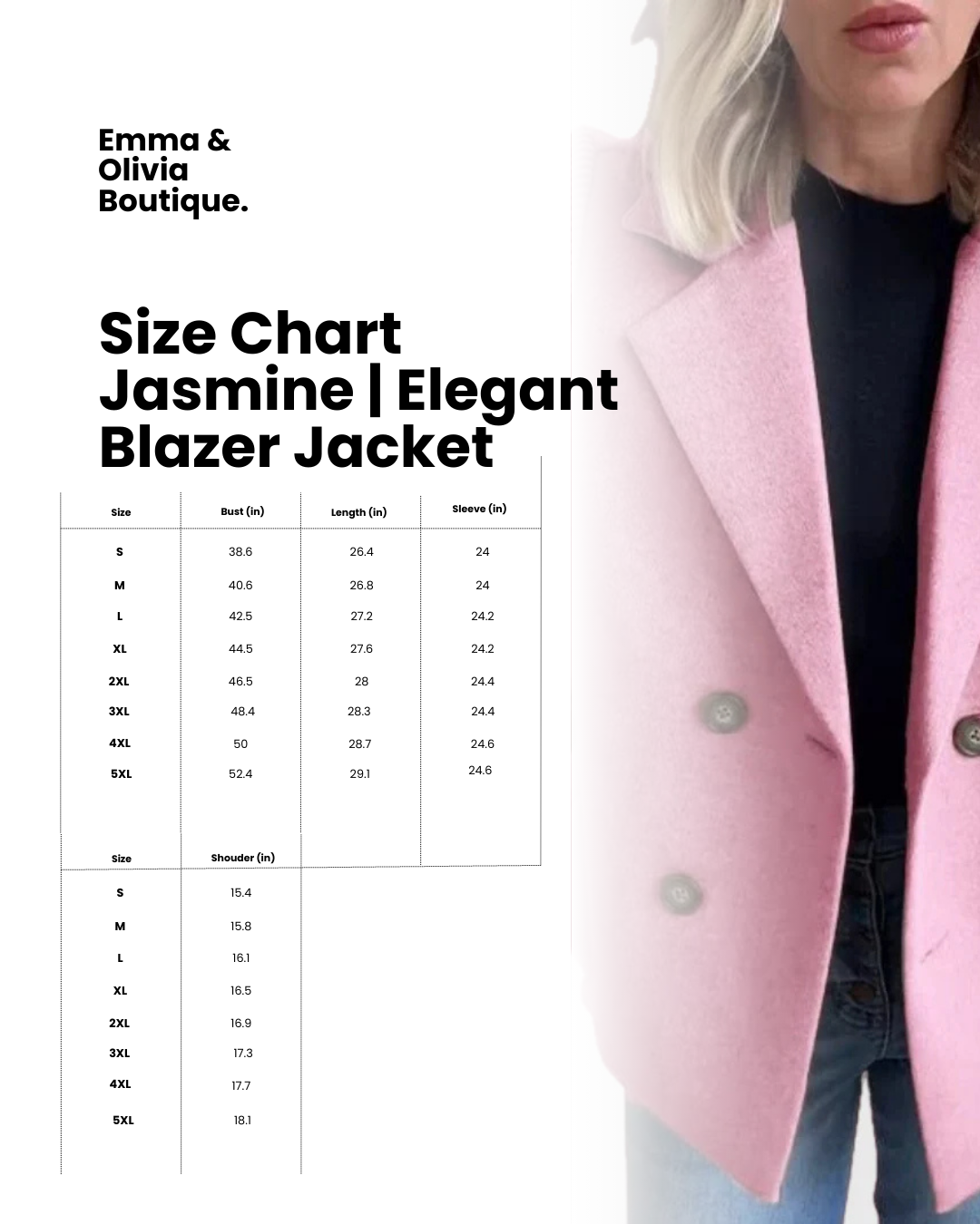 Jasmine | Blazer Elegante