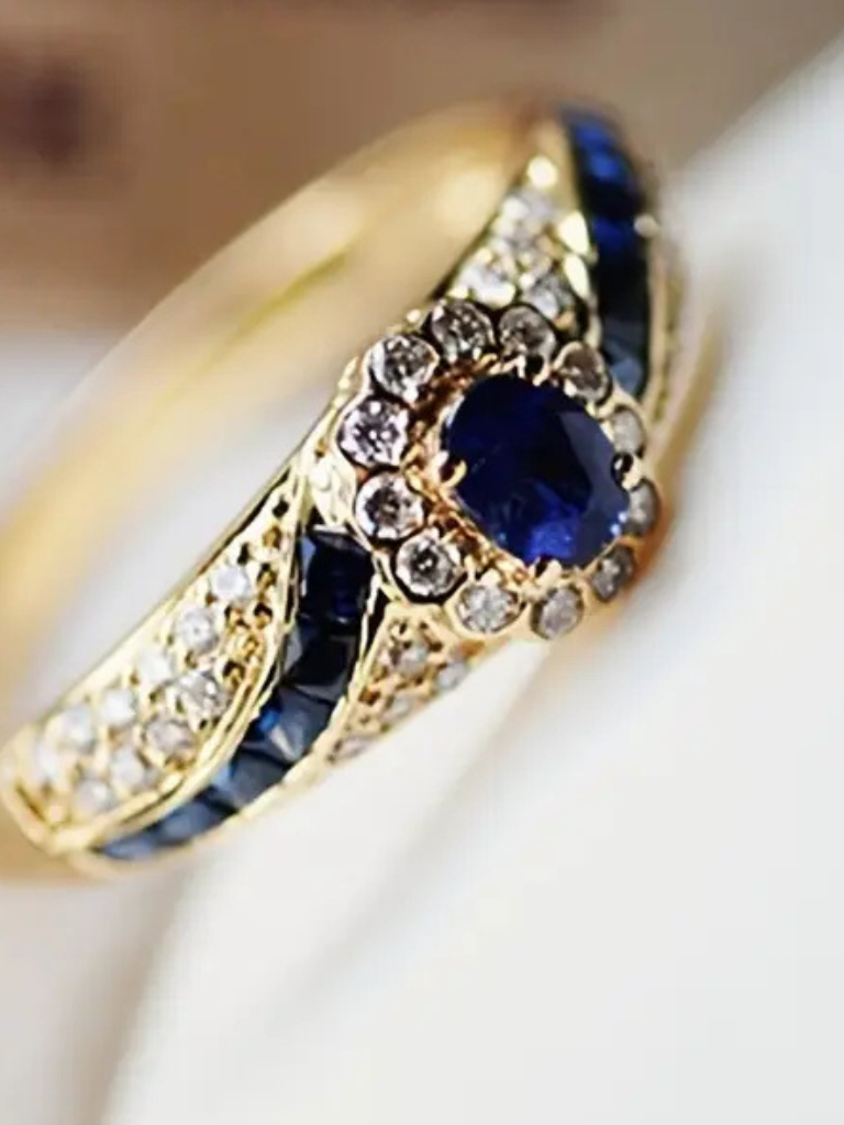 PRSTEN SANDY SAPPHIRE