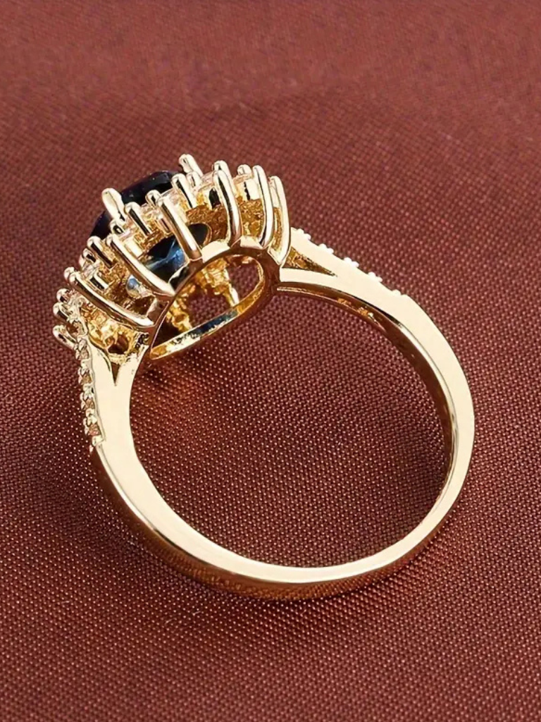 ANILLO LYRA ZAFIRO ELEGANTE
