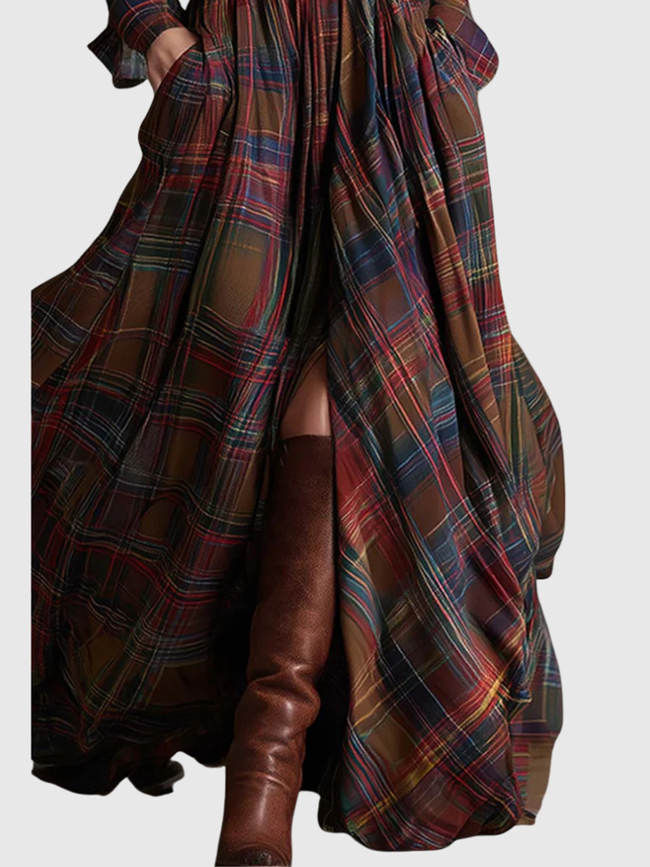 JASMIN VINTAGE FLOW MAXI DRESS