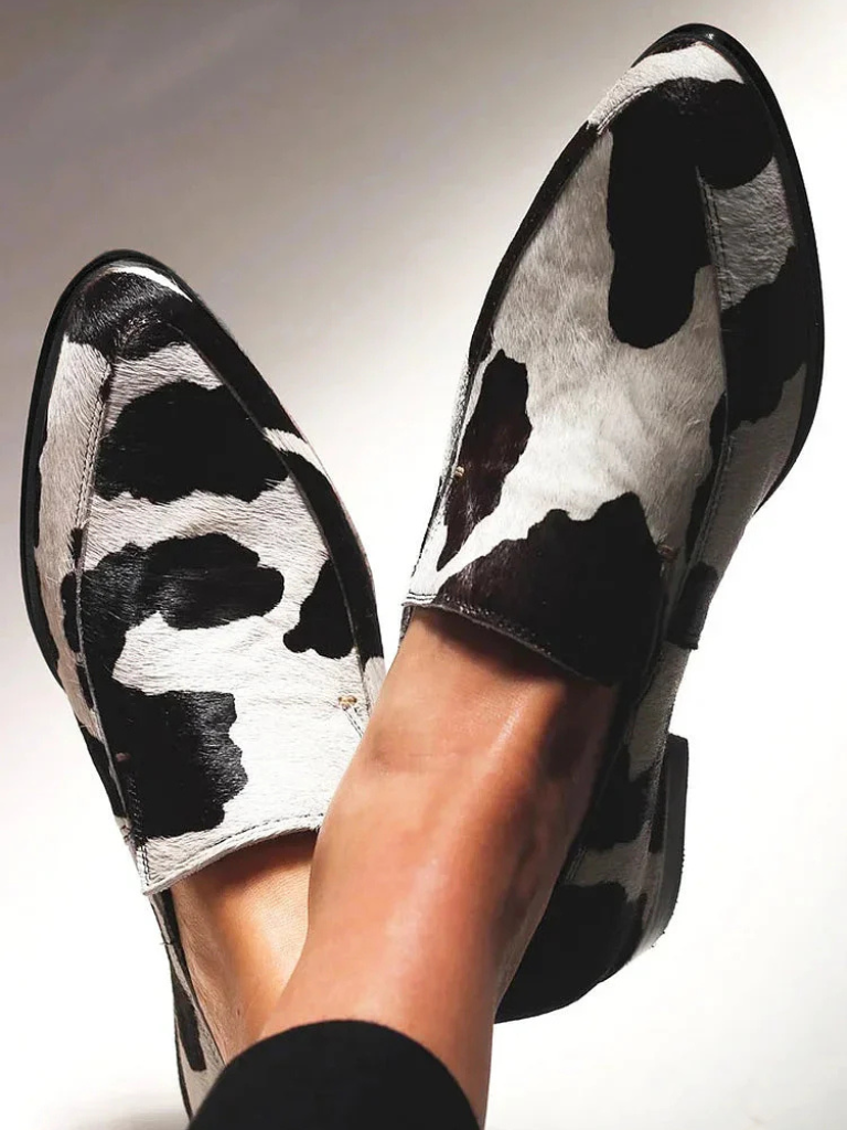 Mocasines de Cuero de Vaca LIVIA