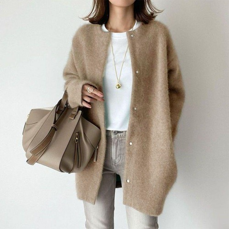Clara | Pull en maille long et doux