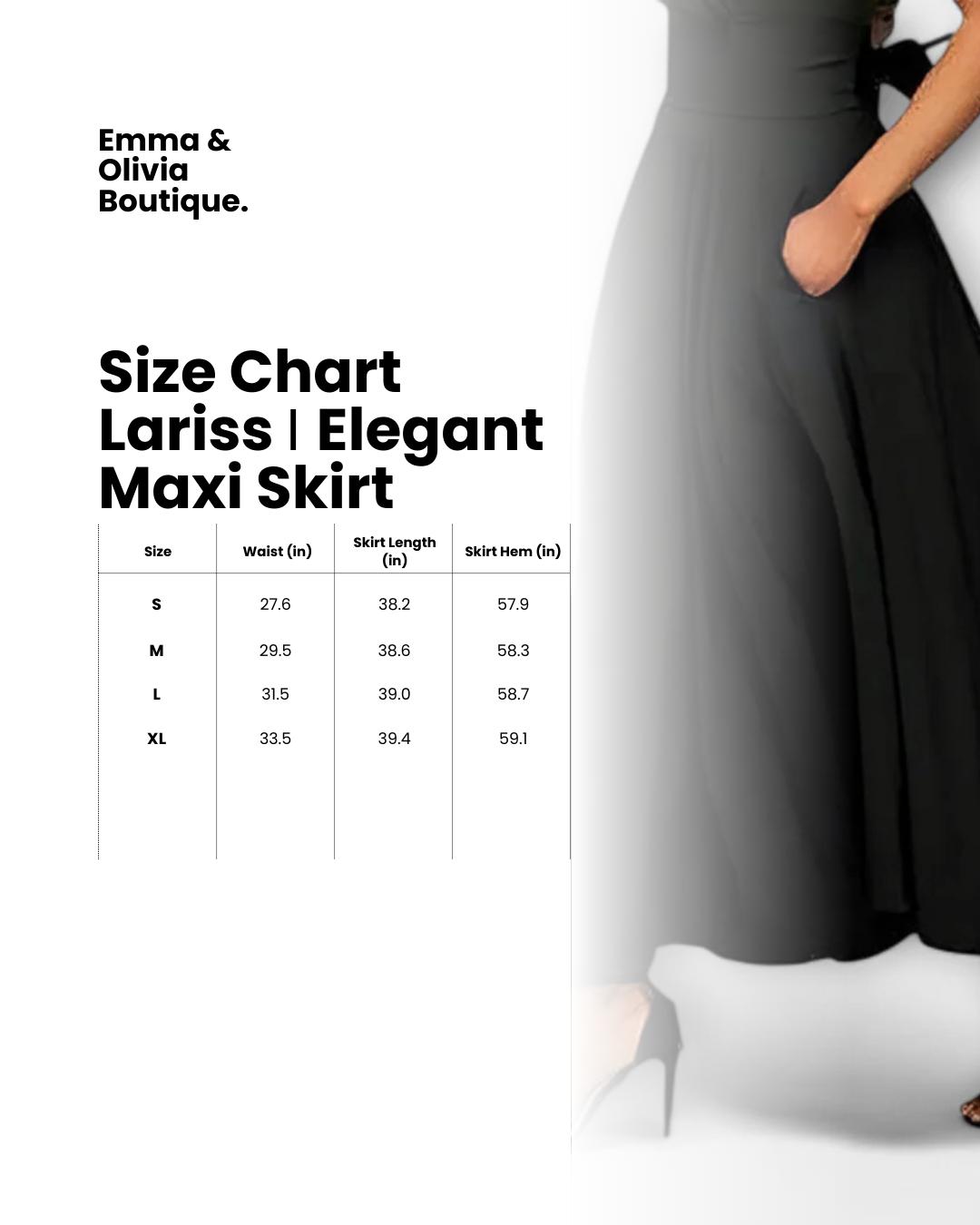 Lariss | Falda Maxi Elegante