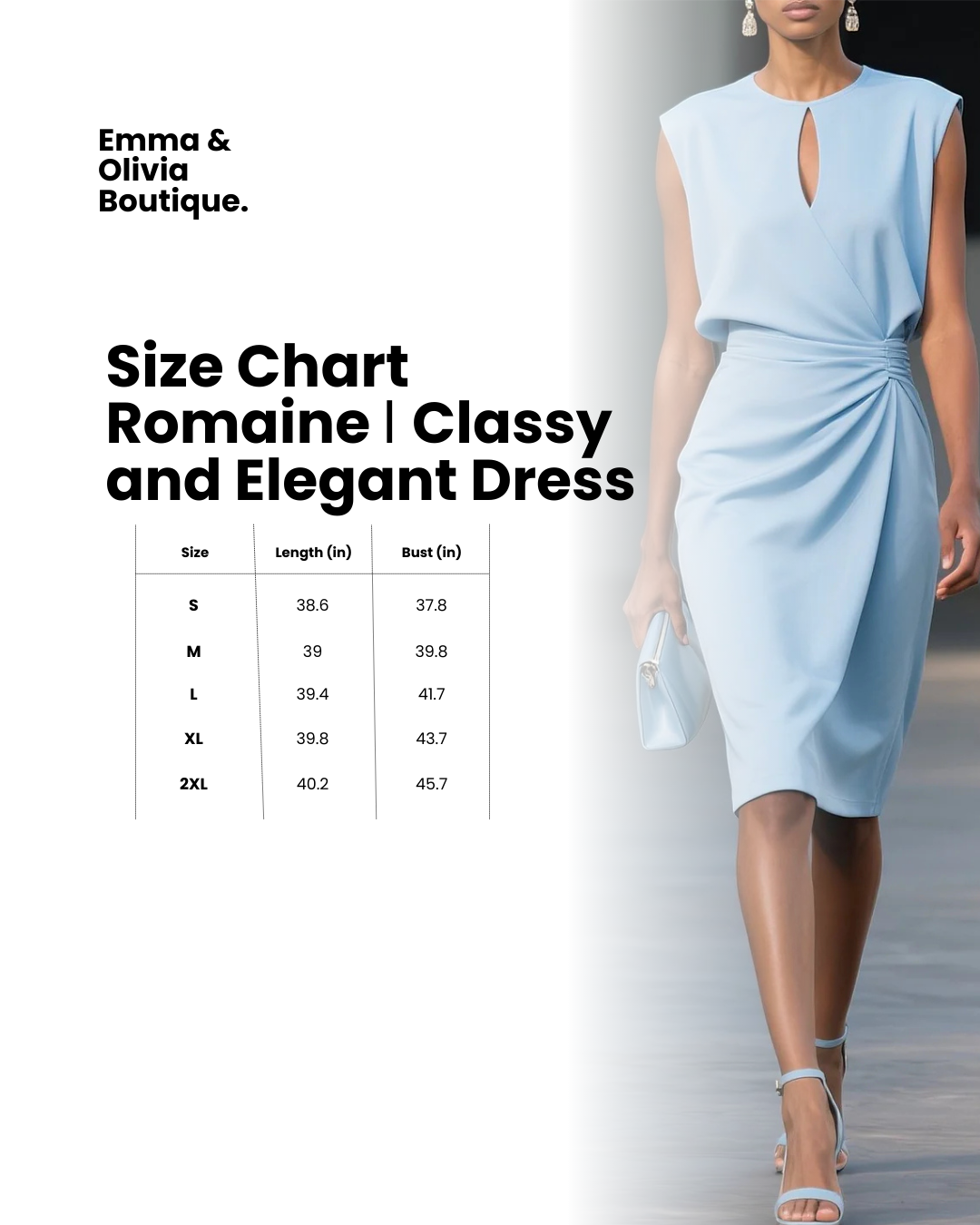 Romaine | Elegantní a noblesní šaty