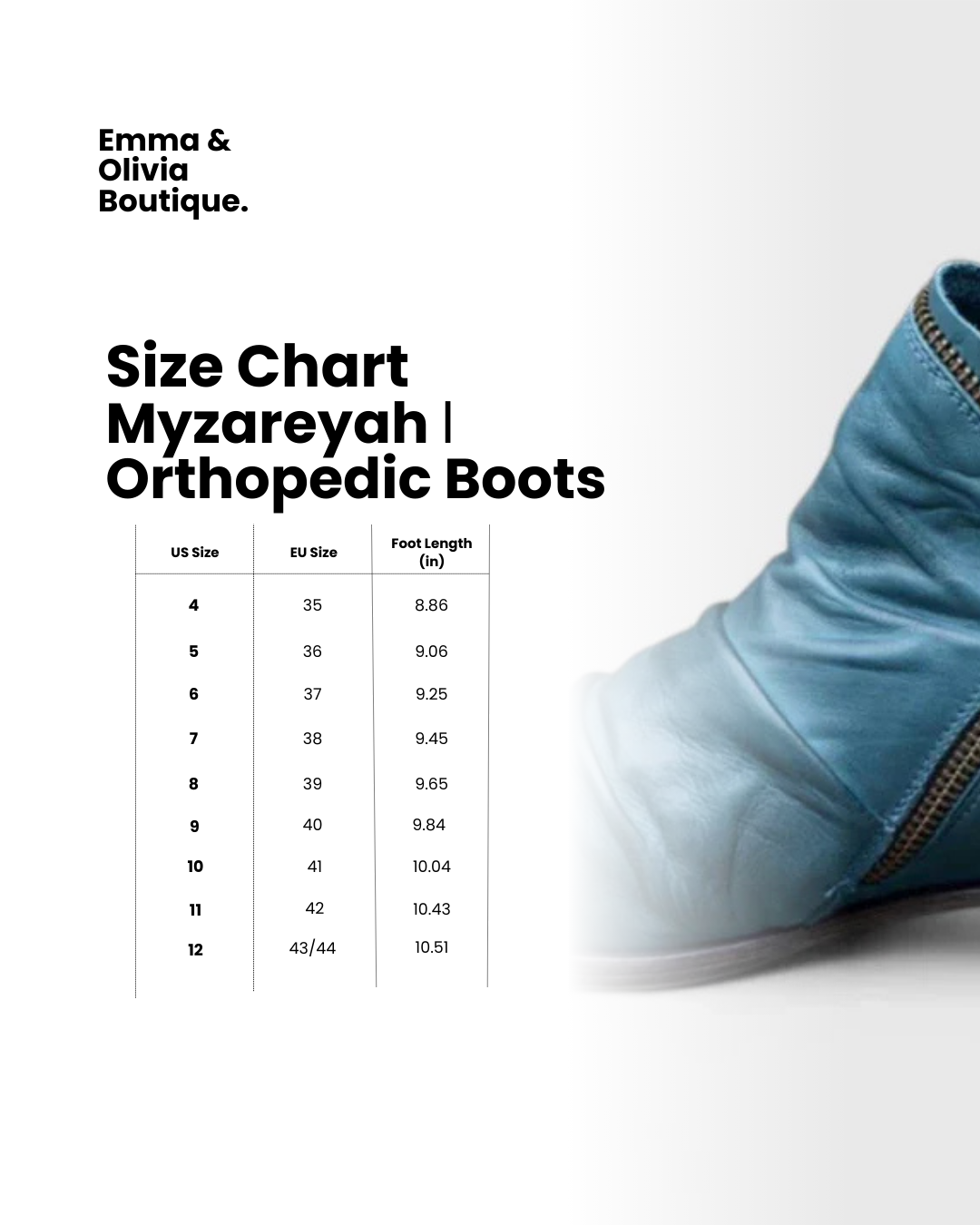 Myzareyah | Botas Ortopédicas
