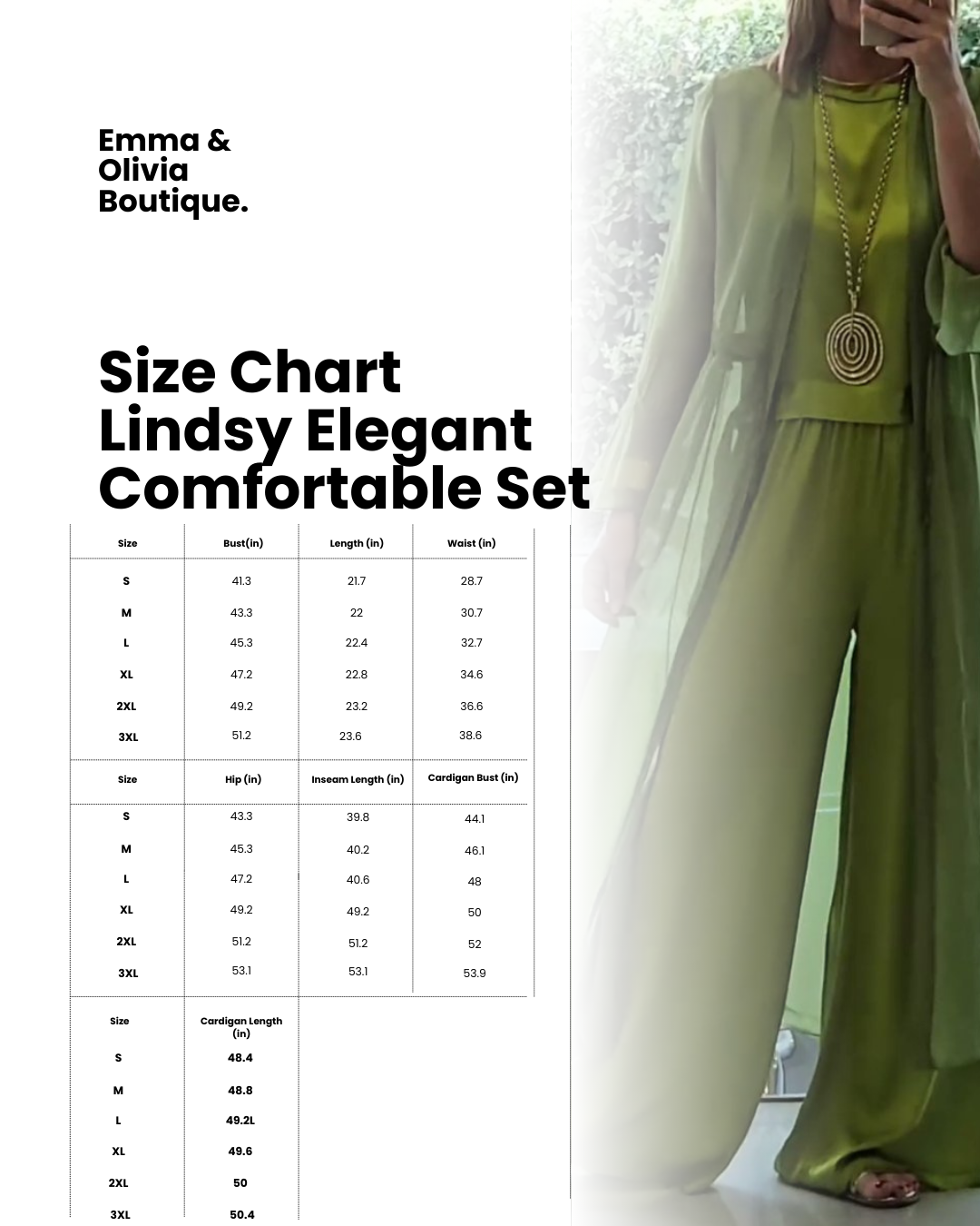 Lindsy – Elegantní pohodlný set