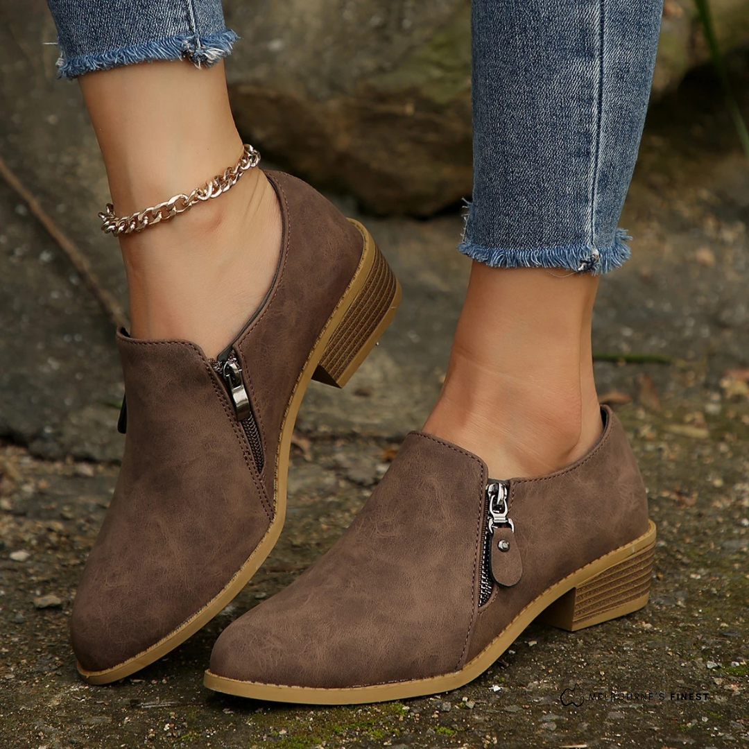 Bronte | Bottines orthopédiques zippées™