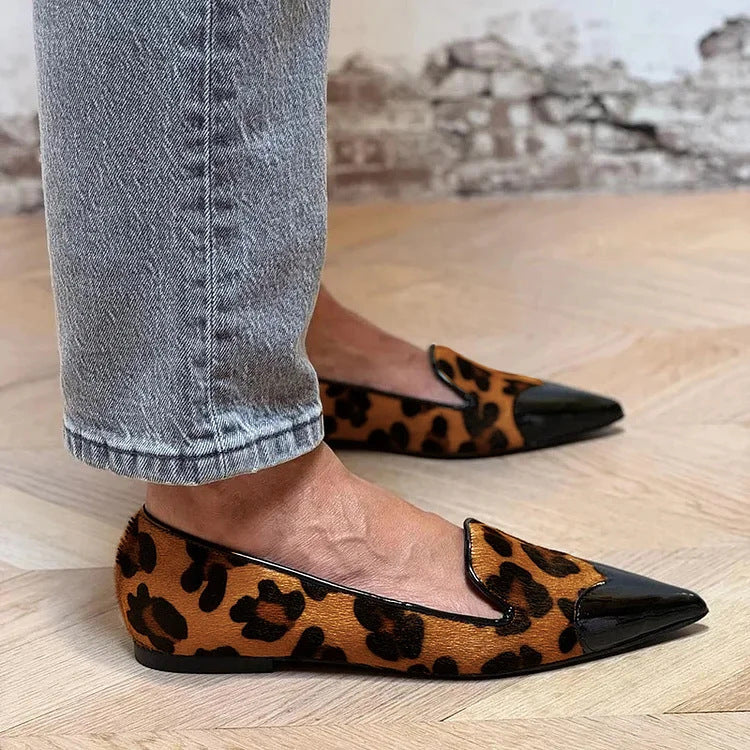 BAILARINAS REFINADAS CON ESTAMPADO ANIMAL