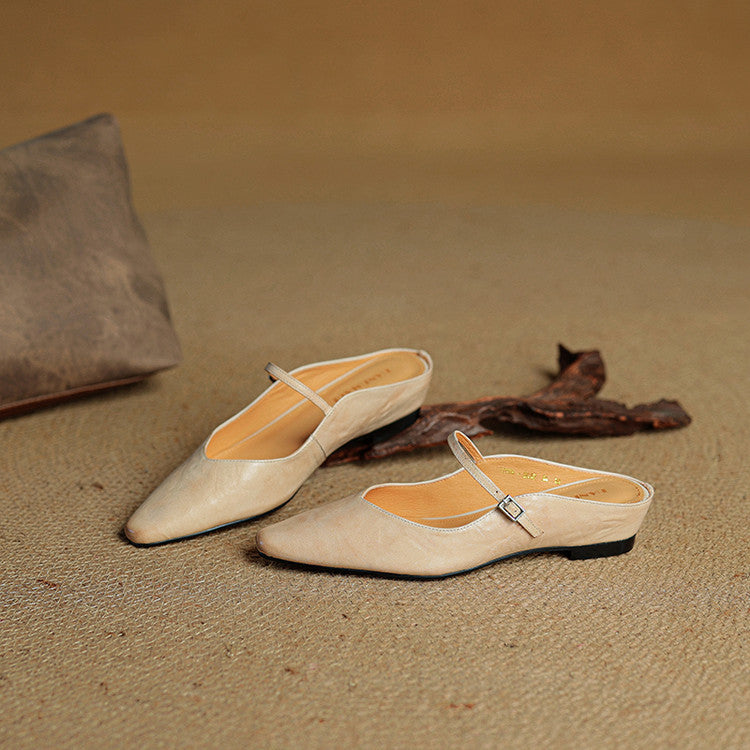 Mule in Genuine Leather Orella