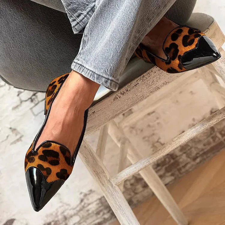 BAILARINAS REFINADAS CON ESTAMPADO ANIMAL
