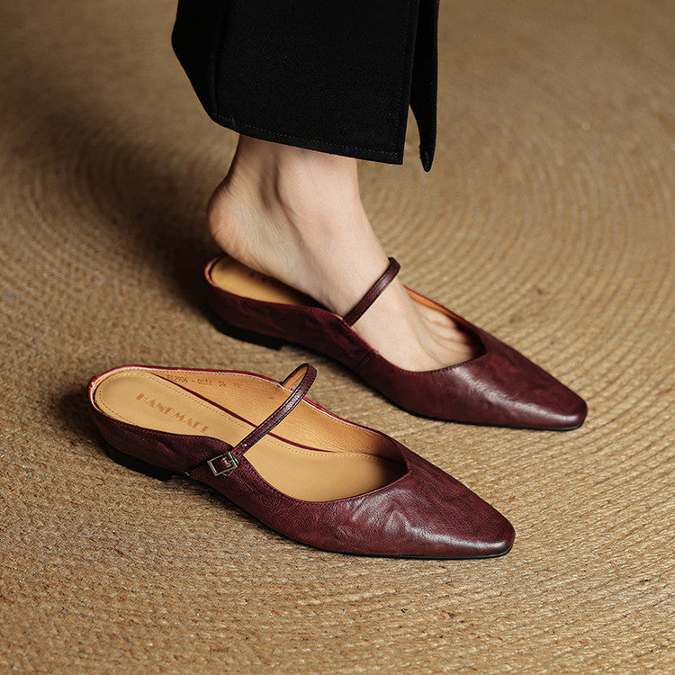 Mule in Genuine Leather Orella