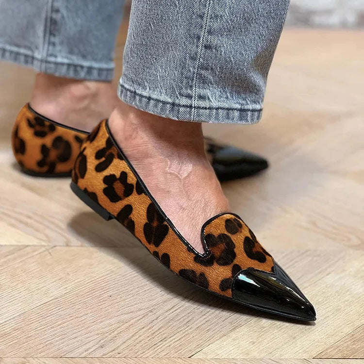 BAILARINAS REFINADAS CON ESTAMPADO ANIMAL