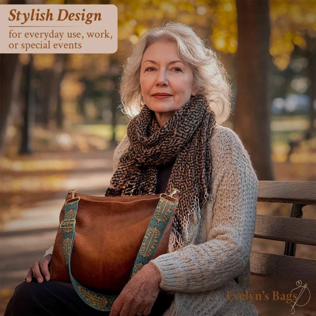 Le Charme Vintage de Chelsey | Sac à bandoulière en cuir
