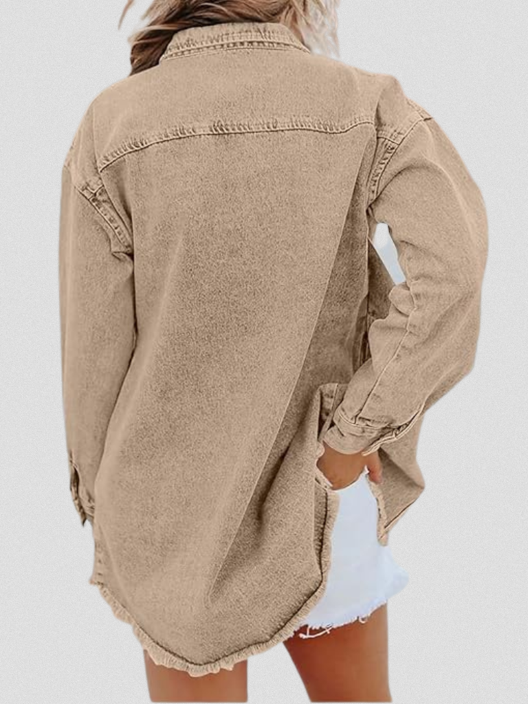 CAMISA CLÁSICA DE DENIM ANGELA