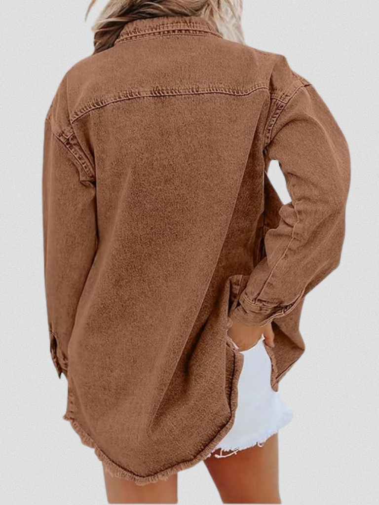 CAMISA CLÁSICA DE DENIM ANGELA