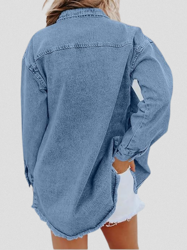 CAMISA CLÁSICA DE DENIM ANGELA