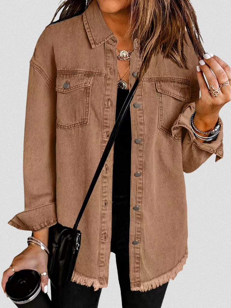 CAMISA CLÁSICA DE DENIM ANGELA