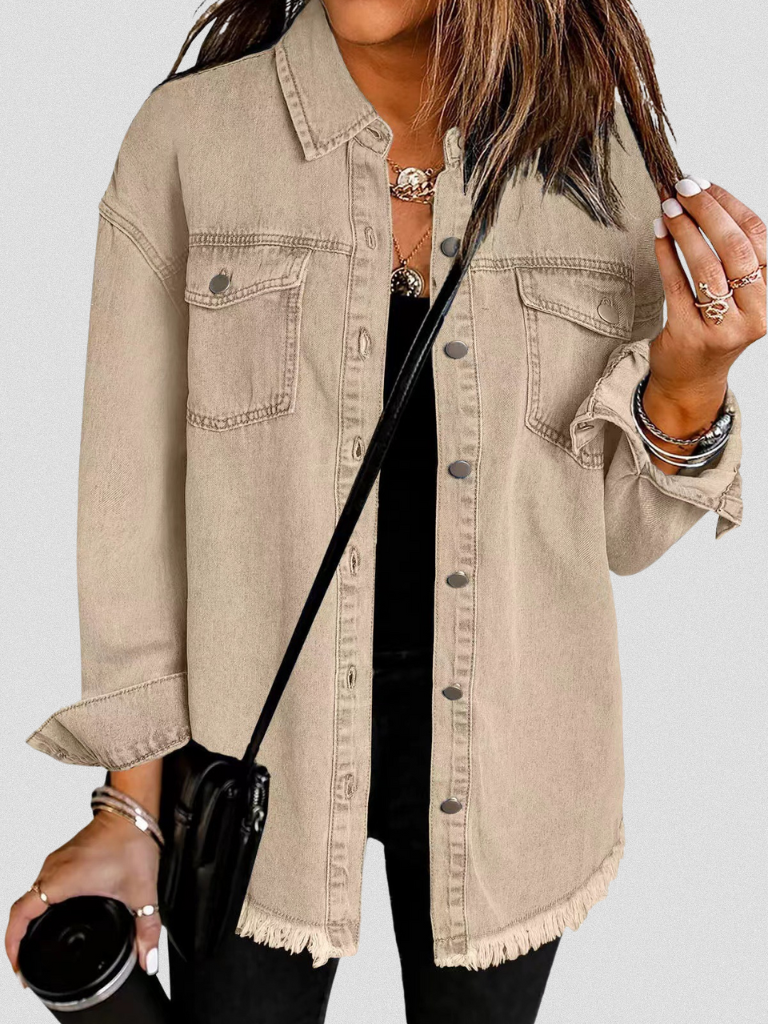 CAMISA CLÁSICA DE DENIM ANGELA