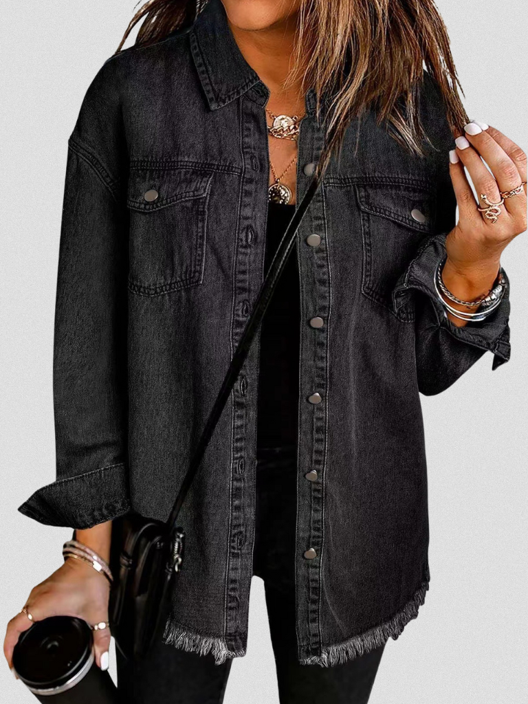 CAMISA CLÁSICA DE DENIM ANGELA