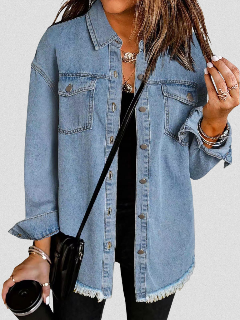 CAMISA CLÁSICA DE DENIM ANGELA