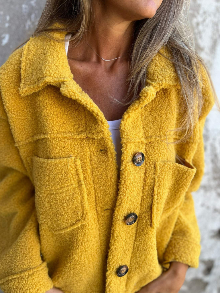 SANDRA COZY SHERPA JACKET