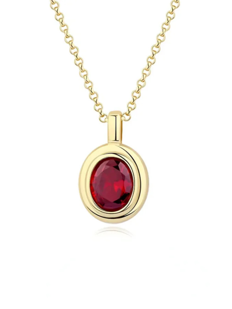 COLLIER PENDENTIF JOELLE RUBY