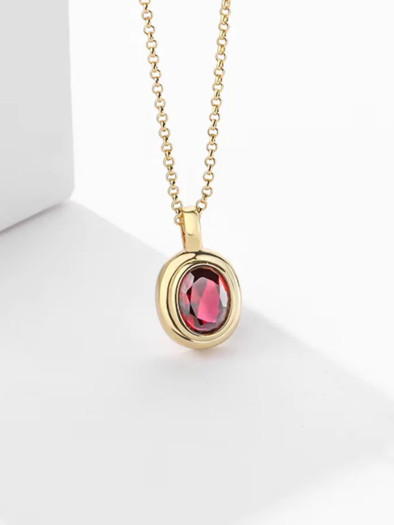 COLLIER PENDENTIF JOELLE RUBY