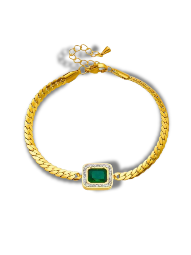 PULSERA EMERELLE VERDEANTE