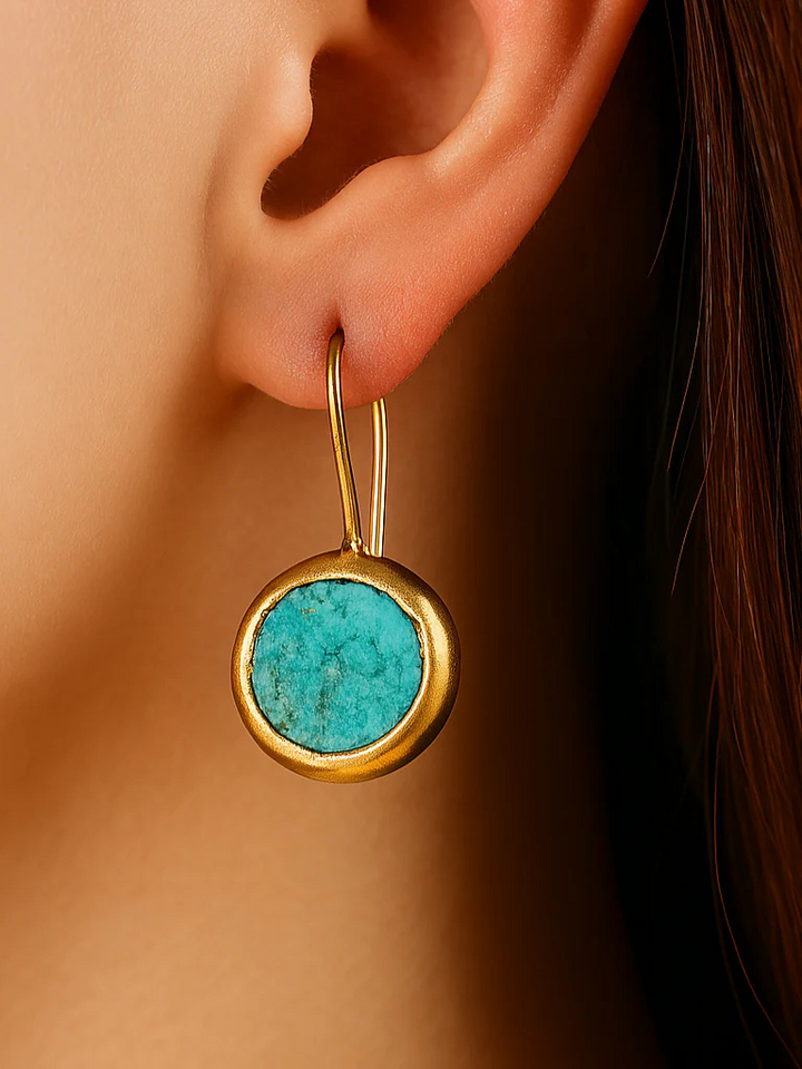 ELSA VINTAGE TURQUOISE EARRINGS