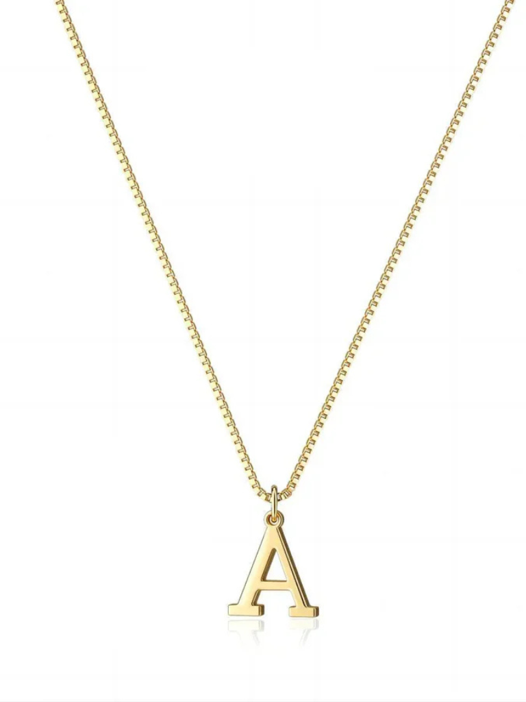 COLLAR DE INICIAL DE ORO ENYA