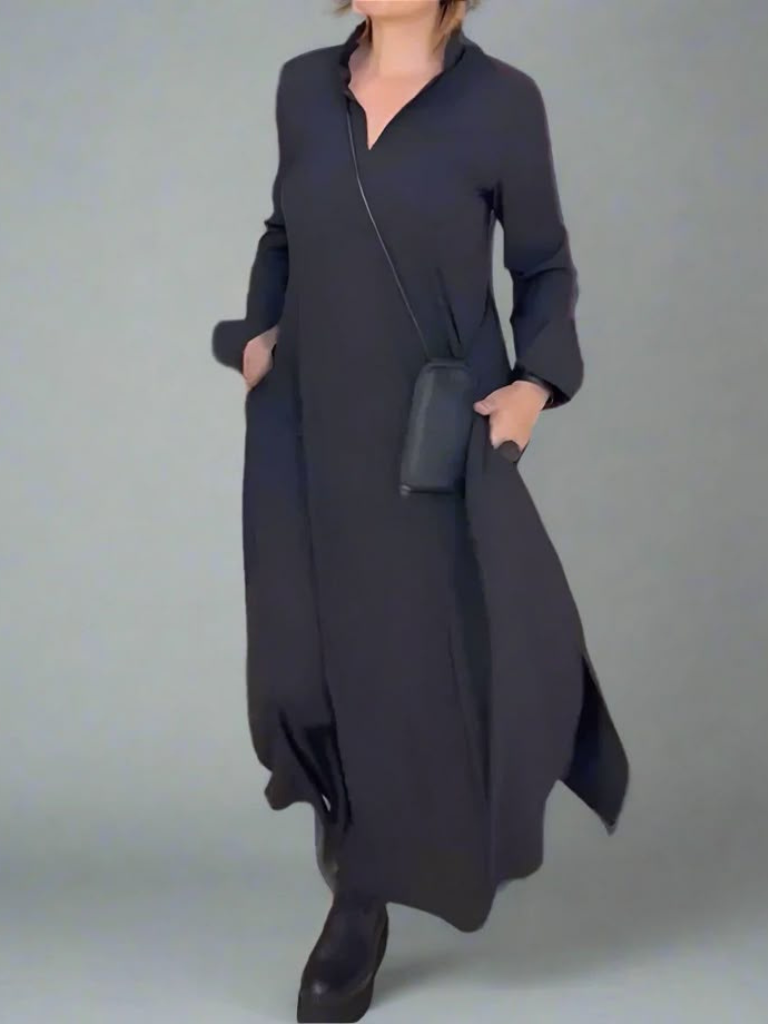HELEN MAXI SHIRT DRESS