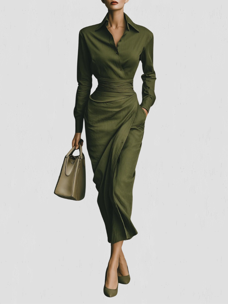 THE VERDE WRAP DRESS