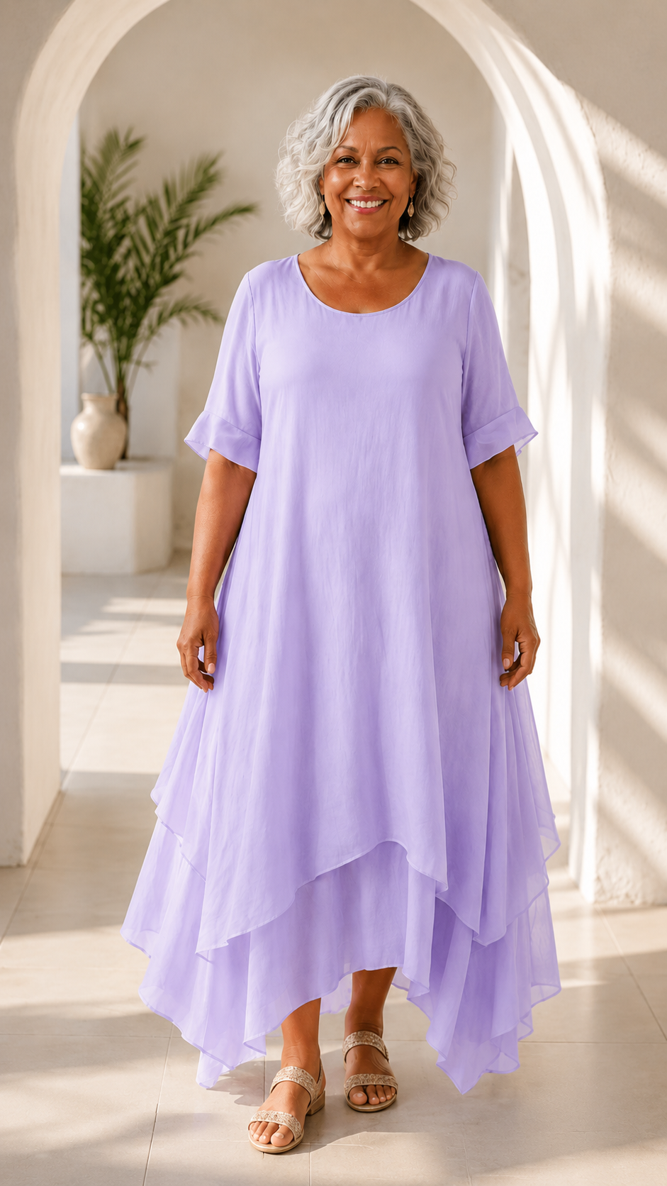 Aria Flowing Maxi Dress