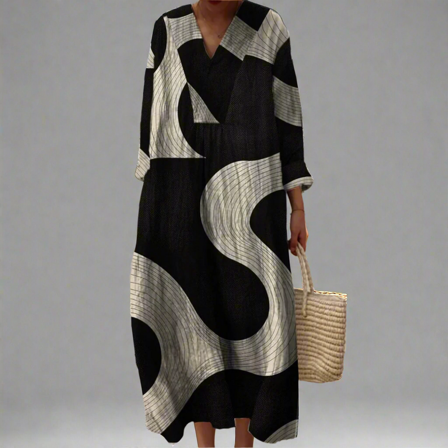 Olivia | Robe longue fluide