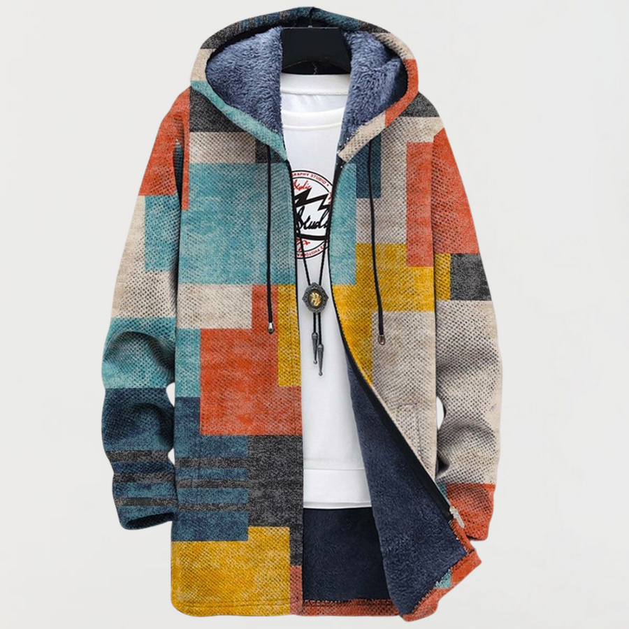 Cleo | Veste à motifs géométriques