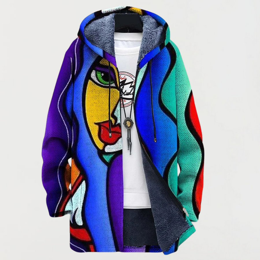 Lena | Colorful Artistic Cardigan