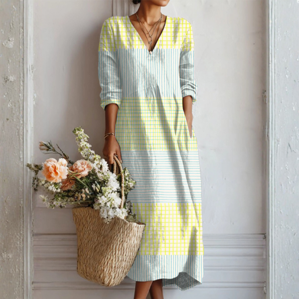 Olivia™ - Robe en Lin Frais