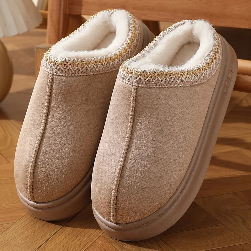 Chloe | Pantoufles plateformes duveteuses™