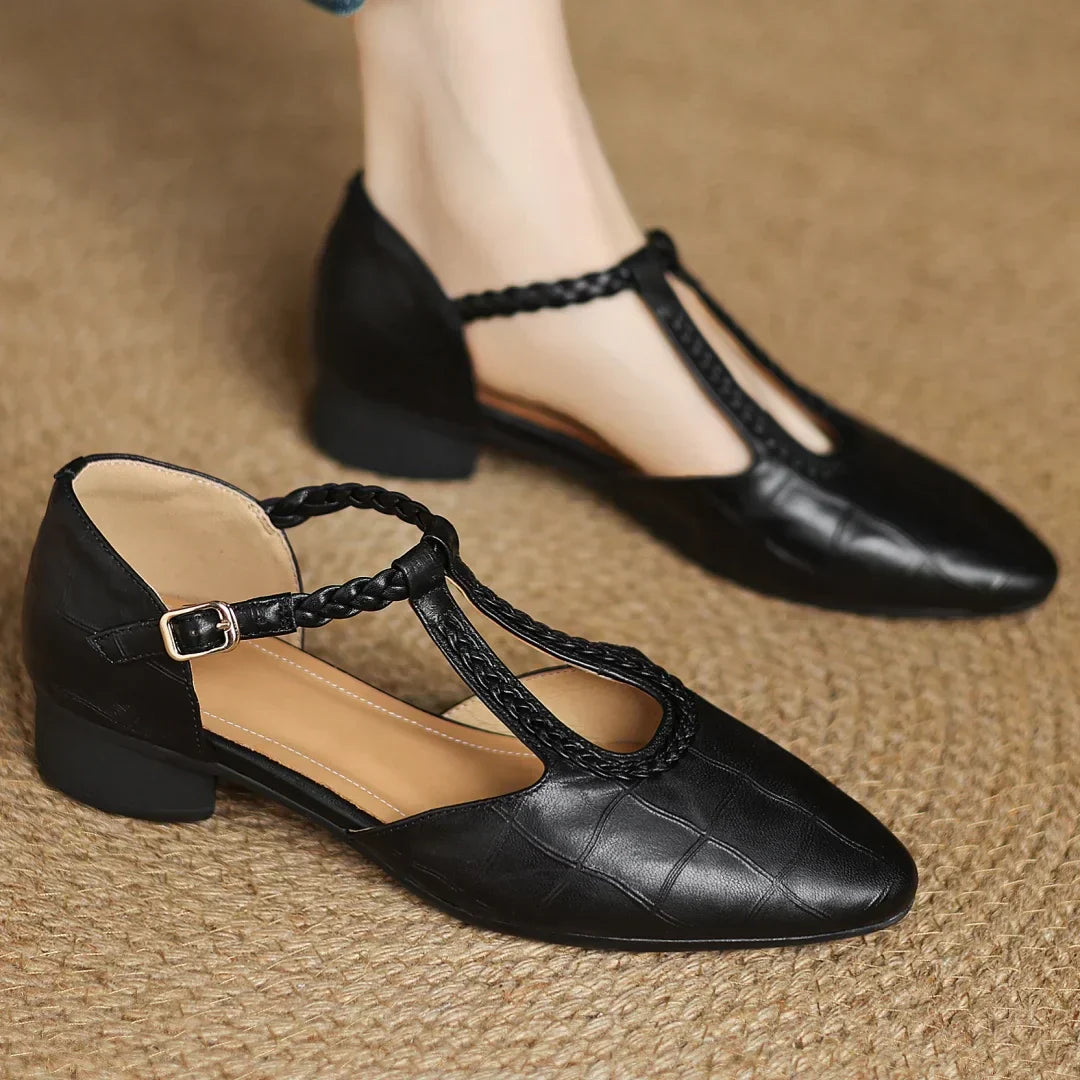 Veronica Leather Sandals