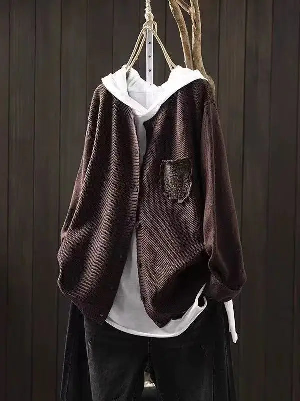 Madilynn | Relaxed Knit Pocket Cardigan