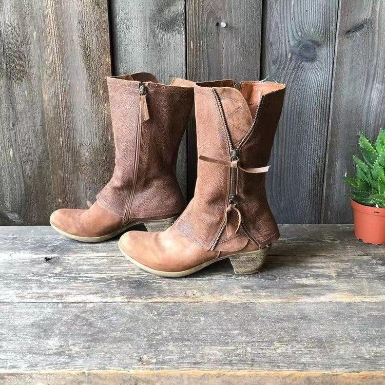 Claire® | Stylové podzimní kozačky