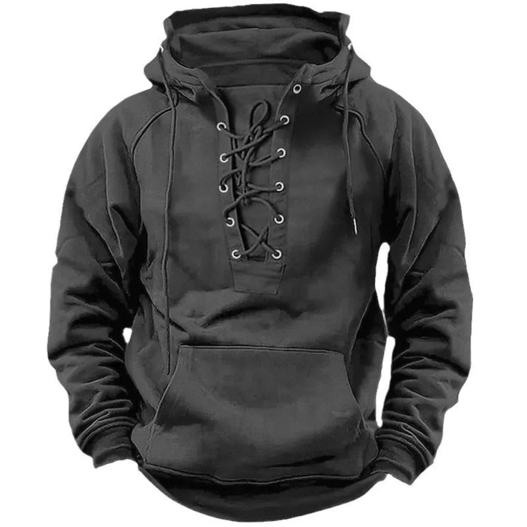 Leon – Retro Outdoor Hoodie with Laces