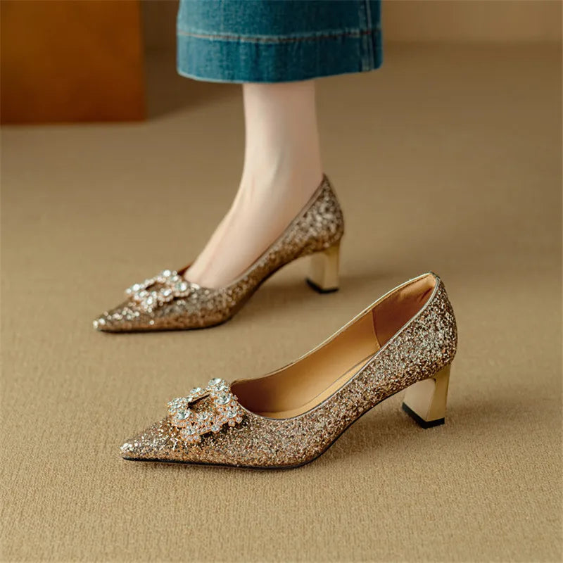 Lodičky Gloria Glitter