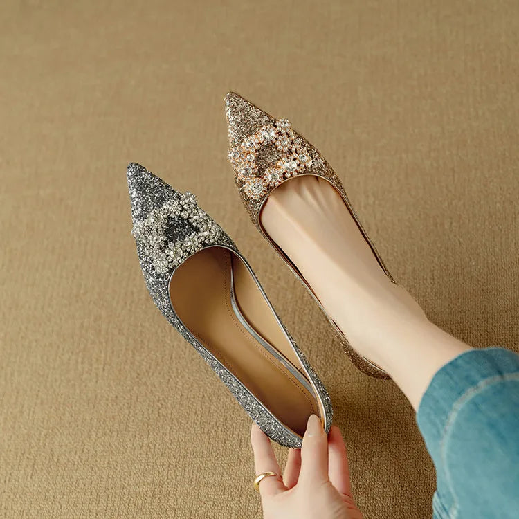 Lodičky Gloria Glitter